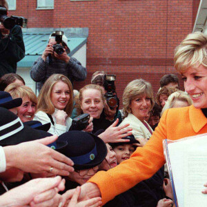 Lady Diana à Liverpool.