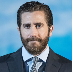 Jake Gyllenhaal au photocall du film "Life - origine inconnue" au planetarium du palais de la découverte à Paris. © Olivier Borde / Bestimage. 