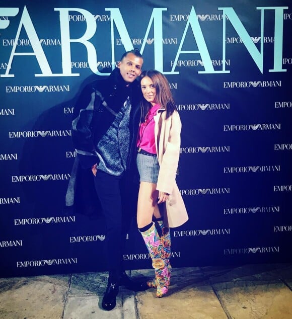Stromae et sa compagne Coralie Barbier sur Instagram.