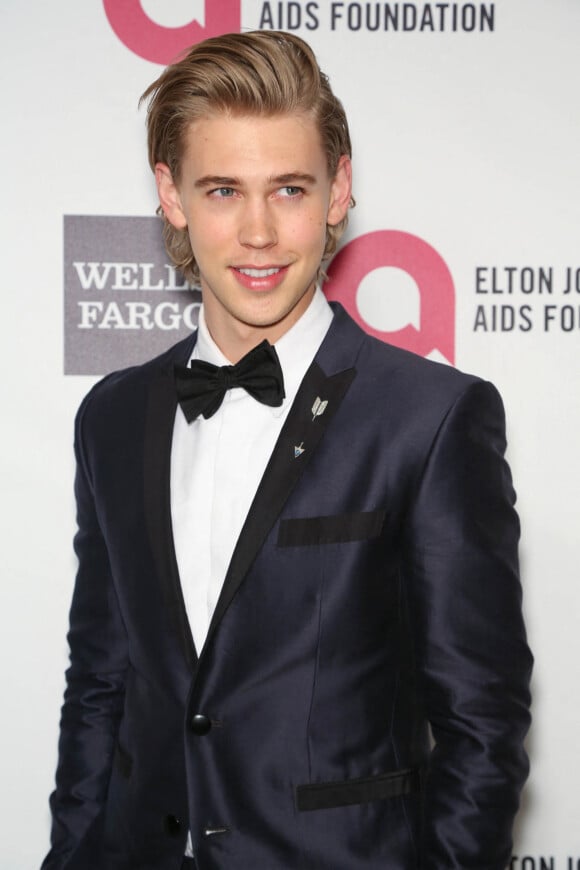 Austin Butler - Personnalités à la "Elton John AIDS Foundation Viewing Party" à l'occasion de la 86e cérémonie des Oscars à Los Angeles, le 2 mars 2014.