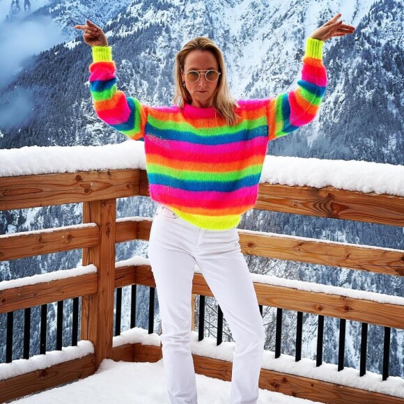 Audrey Lamy sur Instagram, le 1er janvier 2021.