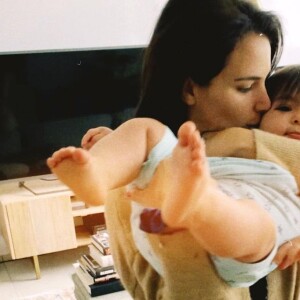 Jade Leboeuf et le petit Elon.