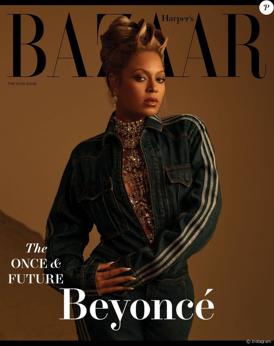 Beyoncé fait la couverture du "Harper's Bazaar US" de Septembre 2021.