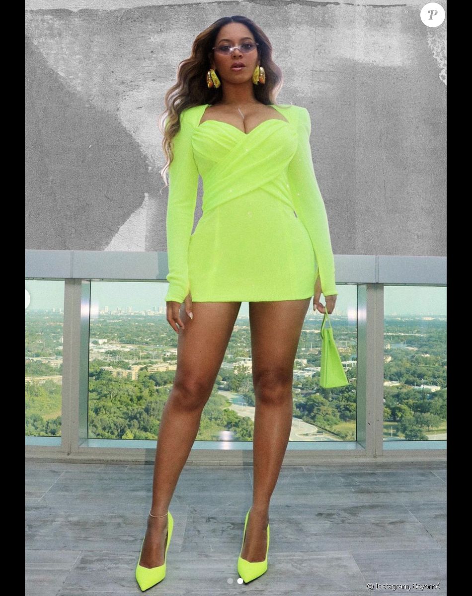 Beyoncé, en avril 2021.