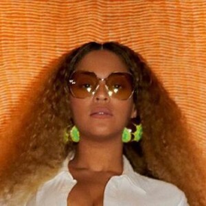Beyoncé affiche sa tenue du jour sur Instagram. Juillet 2021
