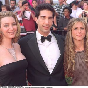 Lisa Kudrow, Jennifer Aniston et David Schwimmer - Soirée Screen Actors Guild Awards à Los Angeles.