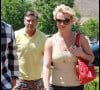 Britney Spears et son père Jamie Spears à Calabasas en 2010.