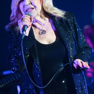 Nicoletta sur la scène du festival des Francofolies 2021 à la Rochelle, le 12 juillet 2021.
