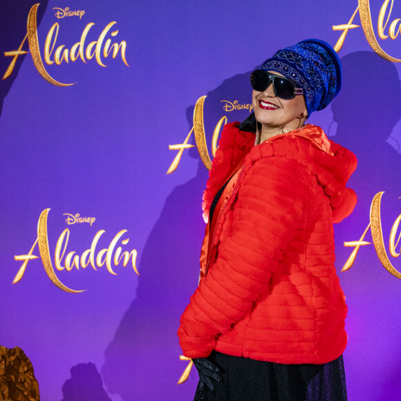 Lââm - Avant-première du film "Aladdin" au Grand Rex à Paris. Le 8 mai 2019. © Olivier Borde/Bestimage