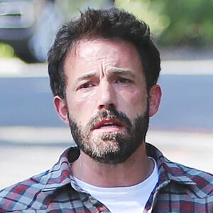 Ben Affleck est allé faire des courses avec son fils Samuel à Los Angeles, Californie, Etats-Unis, le 9 août 2021.