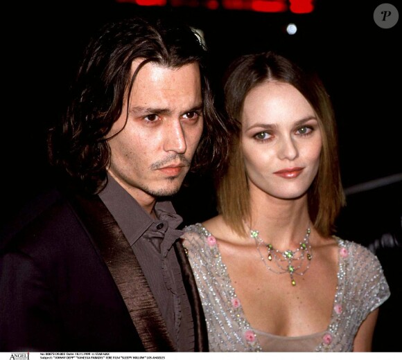 Johnny Depp et Vanessa Paradis à la première de Sleepy Hollow à Los Angeles en novembre 1999.