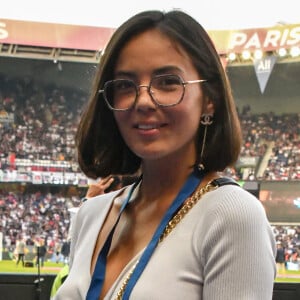 Agathe Auproux - People dans les tribunes - Match de football en ligue 1 Uber Eats © Lionel Urman / Panoramic / Bestimage