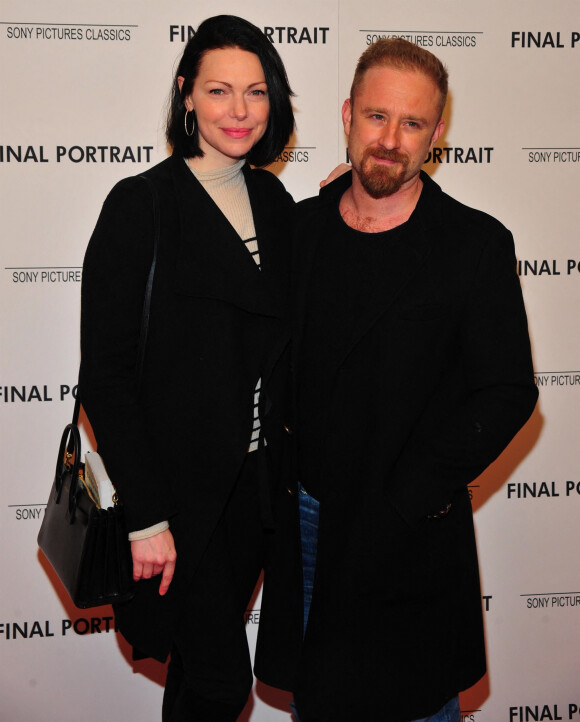 Laura Prepon et Ben Foster - Première de "Final Portrait" au musée Solomon R. Guggenheim à New York, le 22 mars 2018.