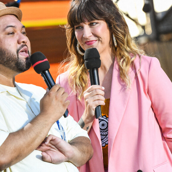 Exclusif - Raphal et Daphné Bürki - Enregistrement de l'émission "Les Estivales de Culturebox" à Montpellier, qui sera diffusée le 19 août sur France 2. © Jean-René Santini / Bestimage