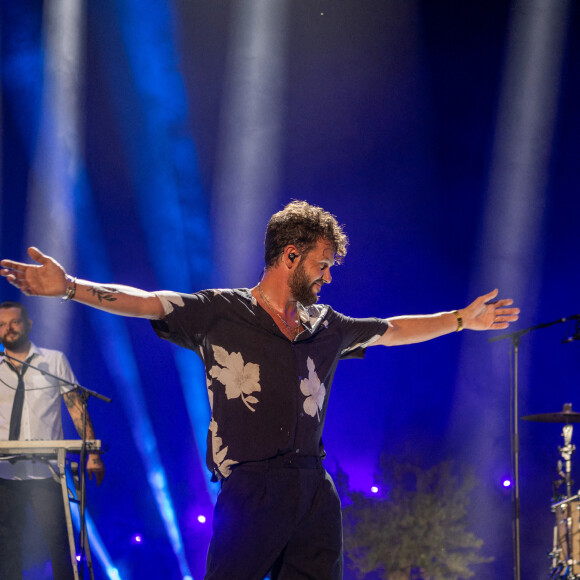 Exclusif - Le chanteur Claudio Capéo - Enregistrement de l'émission "Les Estivales de Culturebox" à Montpellier, qui sera diffusée le 19 août sur France 2. © Patrick Carpentier / Bestimage