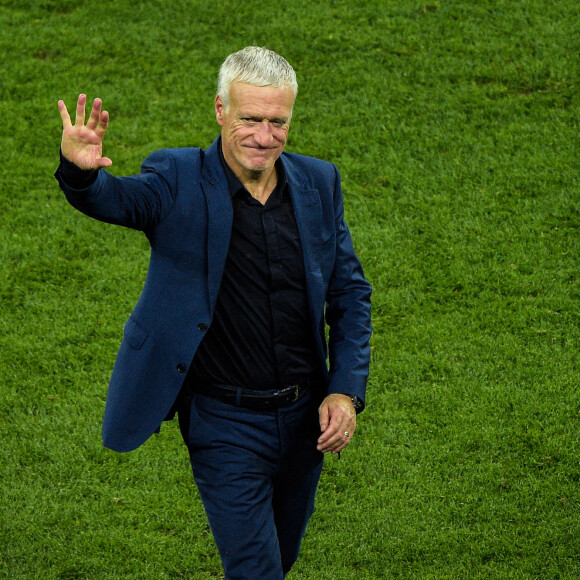 Didier Deschamps ( selectionneur - entraineur - France ) - Match de football de l'Euro 2020 : La France s'incline devant la Suisse après les tirs au but au stade Arena Nationala à Bucarest le 28 juin 2021. © Federico Pestellini / Panoramic / Bestimage