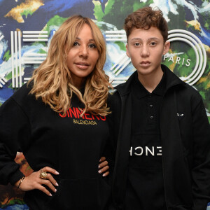 Cathy Guetta fière de son fils Elvis, qui vient de passer son permis bateau. © Veeren/CVS/Bestimage