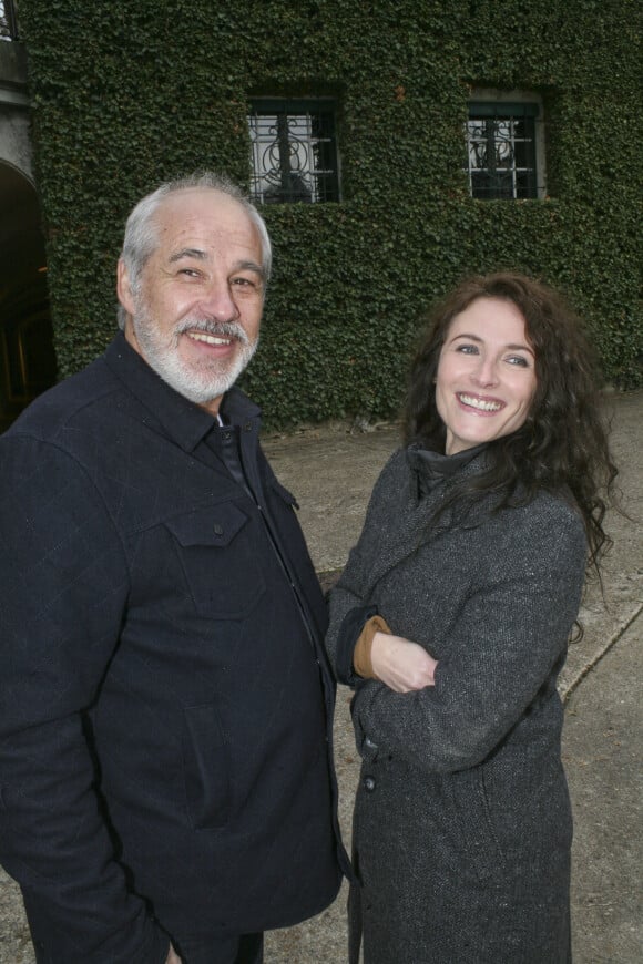 Jérôme Anger et la chanteuse Elsa Lunghini - 21ème Festival de Cosne-Cours-sur-Loire le 12 novembre 2016.