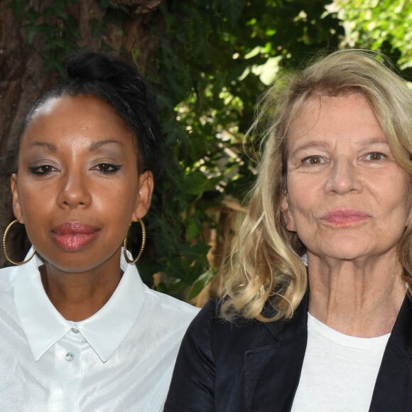 Marie NDiaye, Nicole Garcia (présidente du jury) lors du photocall du jury lors du 14ème festival du film francophone de Angoulême le 24 août 2021. © Coadic Guirec / Bestimage 