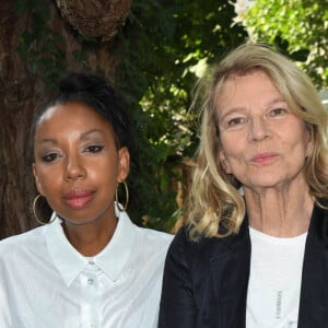 Marie NDiaye, Nicole Garcia (présidente du jury) lors du photocall du jury lors du 14ème festival du film francophone de Angoulême le 24 août 2021. © Coadic Guirec / Bestimage 