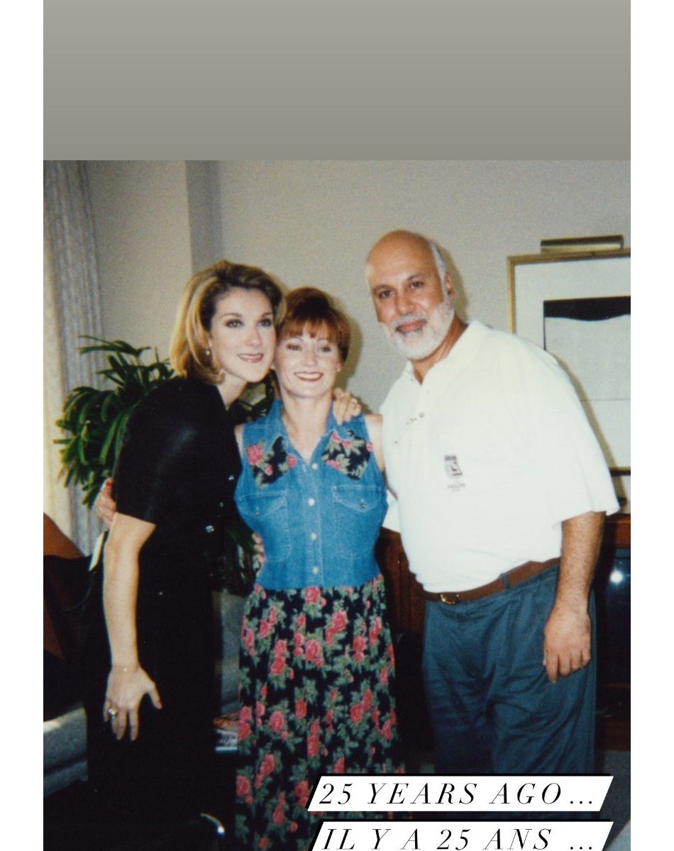 Céline Dion partage un souvenir en compagnie de René Angélil. Le 19 juillet 2021.