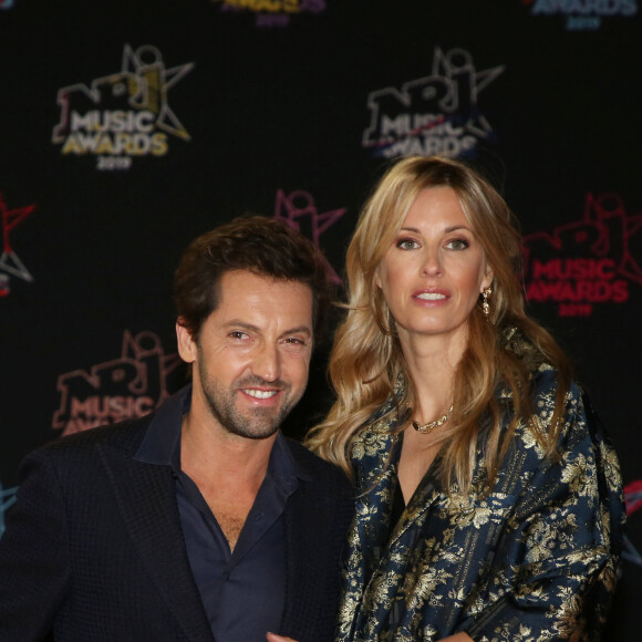 Frédéric Diefenthal et sa compagne Stéphanie - 21ème édition des NRJ Music Awards au Palais des festivals à Cannes le 9 novembre 2019. © Dominique Jacovides/Bestimage