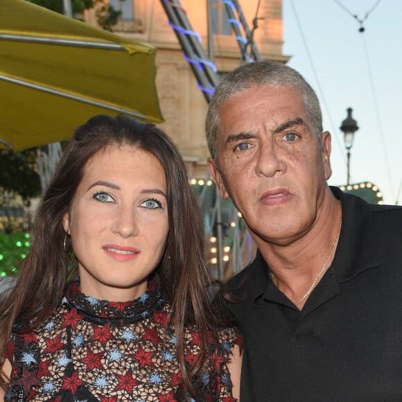 Samy Naceri et sa compagne Marie - Soirée d'inauguration de la 35ème fête foraine des Tuileries au Jardin des Tuileries à Paris, le 22 juin 2018. © Coadic Guirec/Baldini/Bestimage 