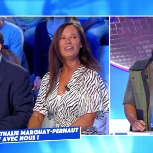 Jean-Pierre Pernaut et sa femme Nathalie Marquay chez Cyril Hanouna.