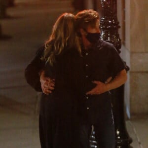 Exclusif - Julia Roberts et son mari Danny Moder sont allés dîner en amoureux à New York, le 6 août 2021.