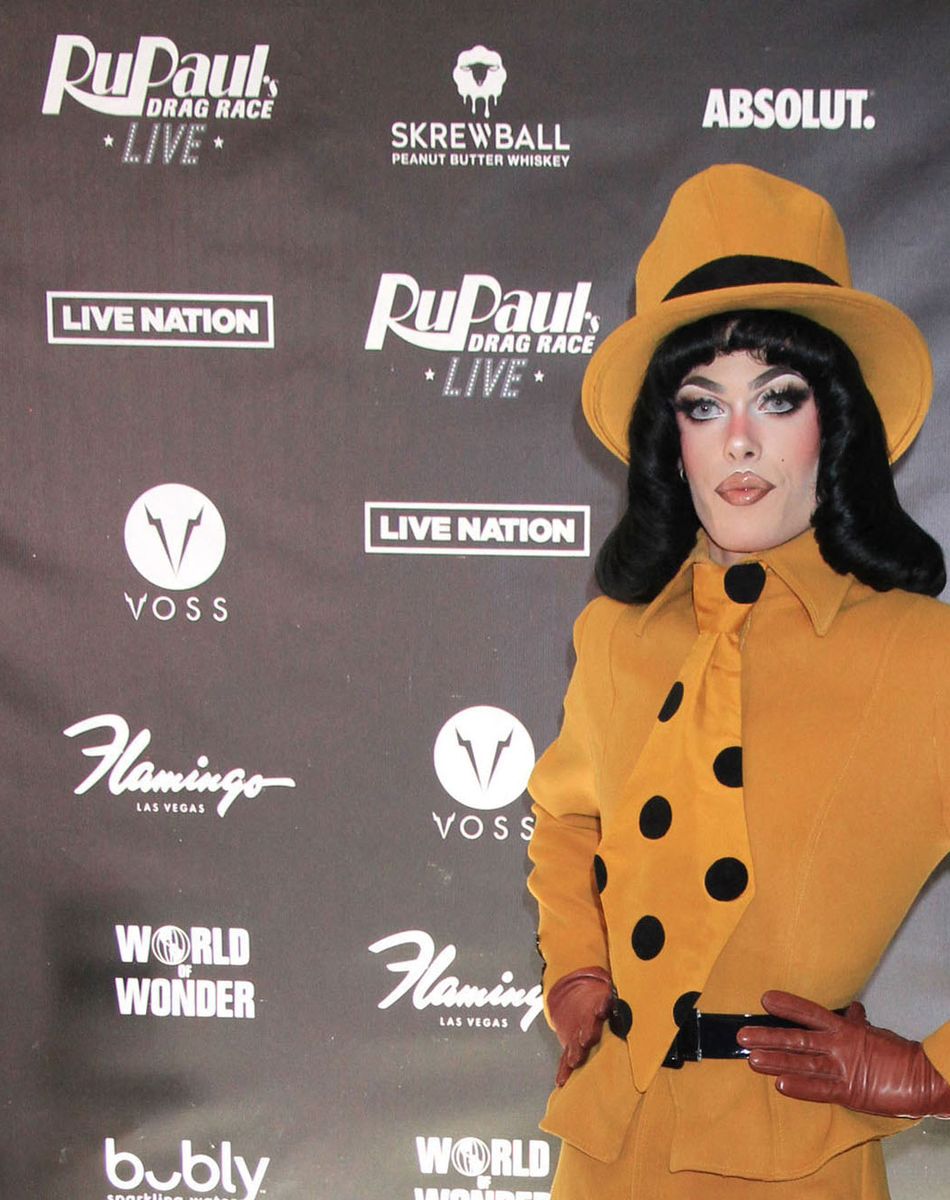 Gigi Goode à la première de "RuPaul's Drag Race Live" à l'hôtel Flamingo à Las Vegas, le 30 janvier 2020.