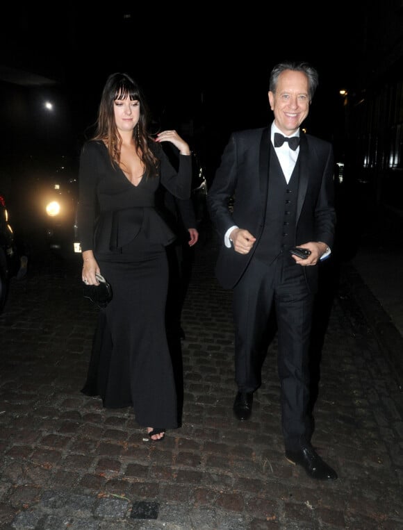 Richard E. Grant et sa fille Olivia - Arrivées et sorties de l'afterparty au Chiltern Firehouse après la soirée des BAFTA Awards 2020 à Londres. Le 2 février 2020 