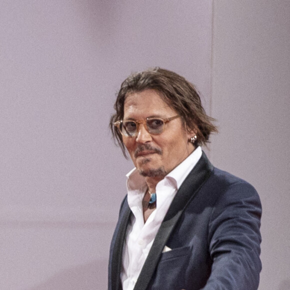 Johnny Depp lors de la première de "City of Lies" lors du 47éme édition du Festival du Cinéma Américain de Deauville le 5 septembre 2021. © Olivier Borde / Bestimage 