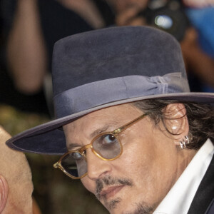 Johnny Depp lors de la première de "City of Lies" lors du 47éme édition du Festival du Cinéma Américain de Deauville le 5 septembre 2021. © Olivier Borde / Bestimage 