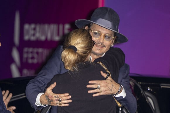 Johnny Depp lors de la première de "City of Lies" lors du 47éme édition du Festival du Cinéma Américain de Deauville le 5 septembre 2021. © Olivier Borde / Bestimage 