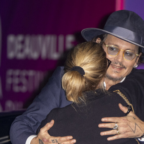 Johnny Depp lors de la première de "City of Lies" lors du 47éme édition du Festival du Cinéma Américain de Deauville le 5 septembre 2021. © Olivier Borde / Bestimage 