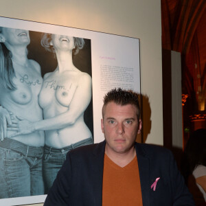 Archive - Norbert Tarayre (Top Chef 3) - Soiree "Octobre Rose" organisée par Estee Lauder pour l'association "Le Cancer du Sein, Parlons-en !" a la Conciergerie a Paris, le 30 septembre 2013.
