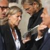 Obsèques de Florence Pinault : Claire Chazal retrouve Arnaud Lemaire, PDDA aussi présent