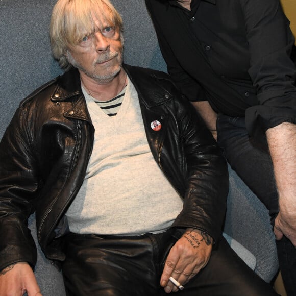 Exclusif - Le chanteur Renaud (Renaud Séchan) et Dave - People au concert de Dave à Bobino à Paris le 18 novembre 2019. © Coadic Guirec/Bestimage