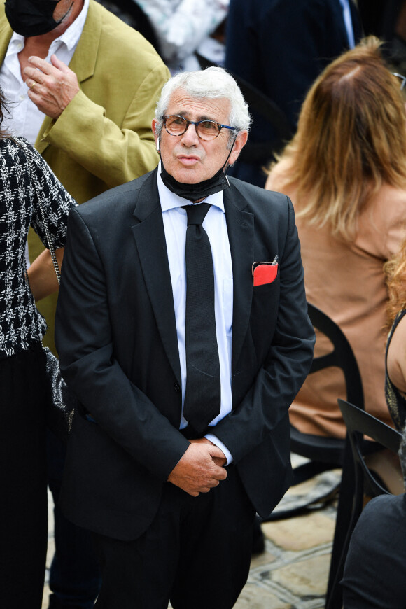Michel Boujenah durant la cérémonie d'hommage à Jean-Paul Belmondo aux Invalides. Photo by David Niviere/ABACAPRESS.COM