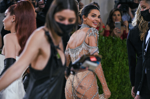 Kendall Jenner à la soirée du Met Gala (Met Ball) 2021 "Celebrating In America: A Lexicon Of Fashion" au Metropolitan Museum of Art à New York le 13 septembre 2021.