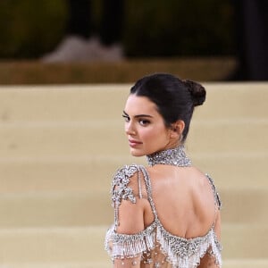 Kendall Jenner à la soirée du Met Gala (Met Ball) 2021 "Celebrating In America: A Lexicon Of Fashion" au Metropolitan Museum of Art à New York le 13 septembre 2021.