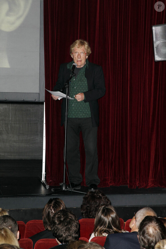Exclusif - Philippe Adrien, directeur du théâtre Toursky de Marseille, participe à l'hommage à Antoine Bourseiller au studio des Champs-Élysées à Paris. Le 3 Juin 2013