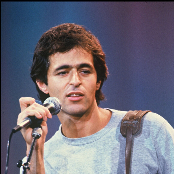 Jean-Jacques Goldman à l'Olympia en 1987.
