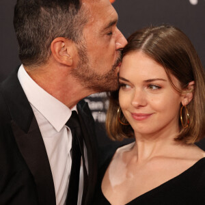 Antonio Banderas et sa fille Stella - Soirée d'ouverture du 69e Festival international du film de San Sebastian (Saint Sébastien), Espagne, le 17 septembre 2021.