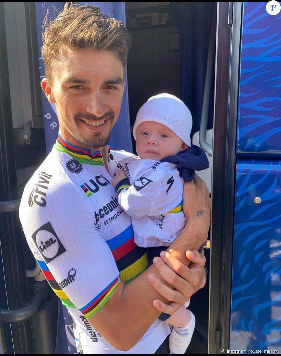 Julian Alaphilippe Boost Par Son Fils Nino Mini Champion Du Monde Et Marion Rousse Le