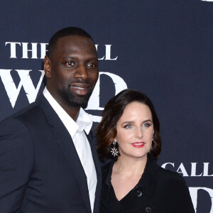 Omar Sy et sa femme Hélène à la première du film "The Call of the Wild" à Los Angeles, le 13 février 2020. 