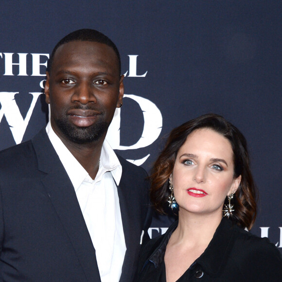 Omar Sy et sa femme Hélène à la première du film "The Call of the Wild" à Los Angeles, le 13 février 2020. 