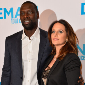 Omar Sy et sa femme Hélène - Avant première du film "Demain tout commence" au Grand Rex à Paris © Coadic Guirec/Bestimage 