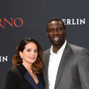 Omar Sy et sa femme Hélène - Première du film "Inferno" à Berlin. Le 10 octobre 2016.