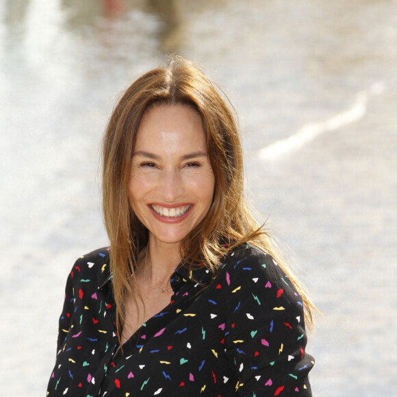 Vanessa Demouy (Ici tout commence) - Photocall lors du Festival de la Fiction de La Rochelle. Le 18 septembre 2021. © Christophe Aubert via Bestimage